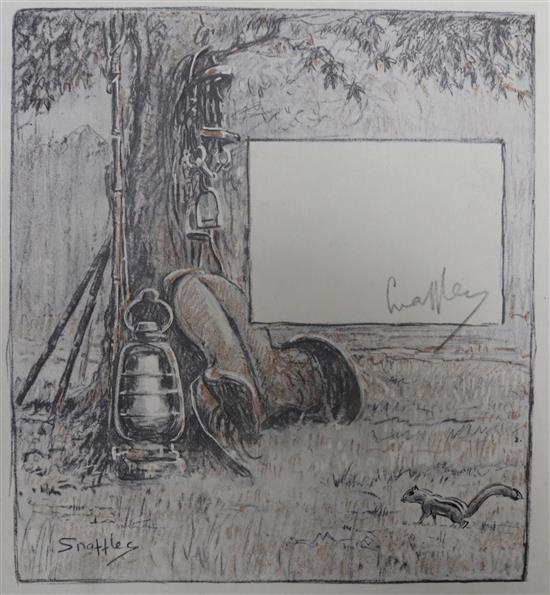 Payne, Charles Johnson (Snaffles) - More Bandobast, limited edition with pictorial bookplate, signed in